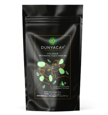Vital Breeze – Bio Kräutertee, 10er Pyramidenbeutel