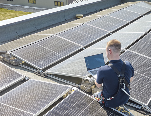 Service und Wartung im Gewerbebereich