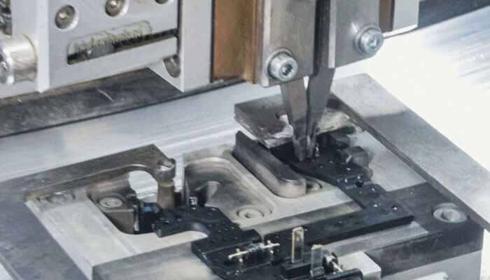 Contact welding instead of soldering