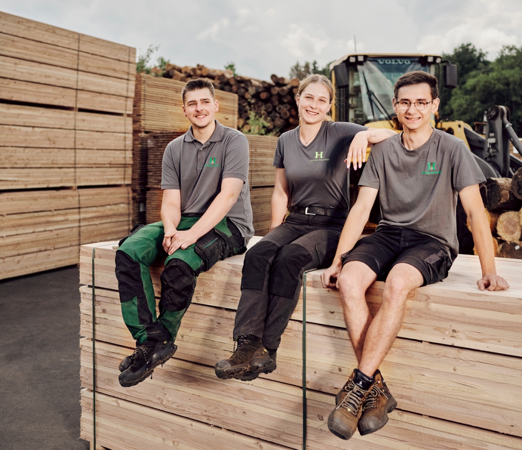 Ausbildung im Sägewerk Hosenfeld