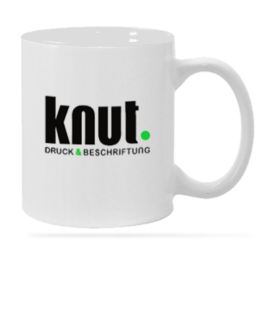 Bedruckte Keramiktasse