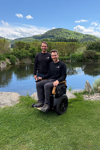 Gründer Lukas Rigler und Dominik Lorenz