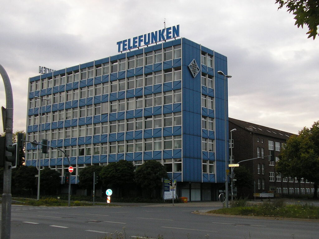 Telefunken-Werk Ulm, 1953 (Ursprung Spherea Deutschland)