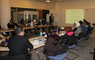 Workshop zu Policy Research Tools für das National Democratic Institute in Amman
