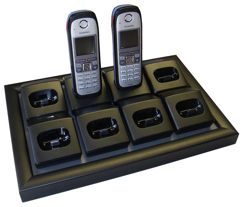 Multiladegerät 2×4 für DECT-Telefone