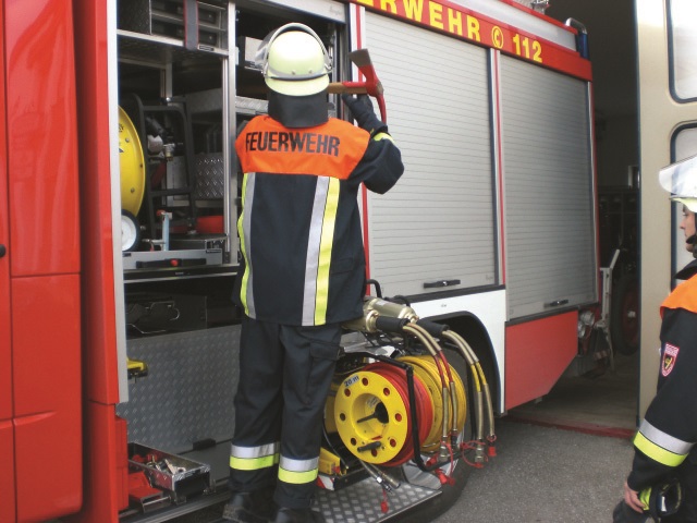 Einsatz als Alleinarbeitsplatzlösung bei der Feuerwehr
