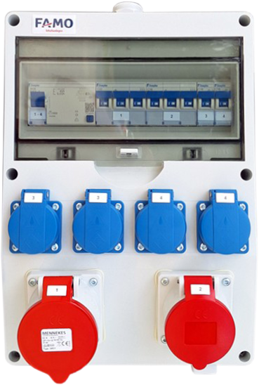 CEE-Steckdosenverteiler