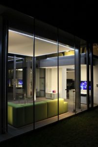 Pavillon bei Nacht