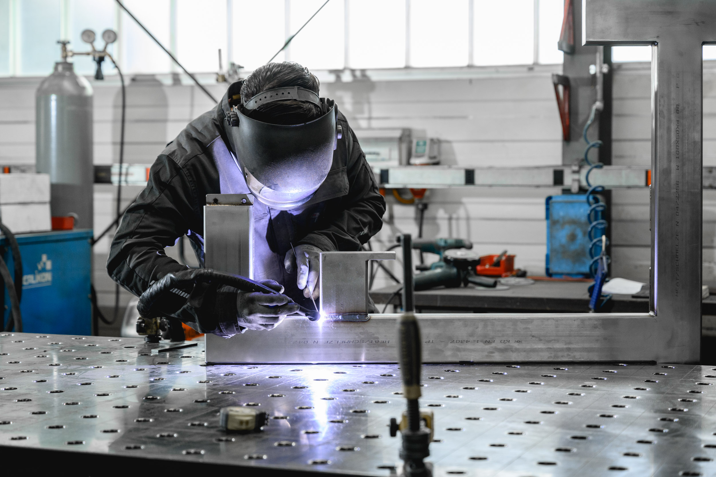 Bauteile aus rostfreien Werkstoffen