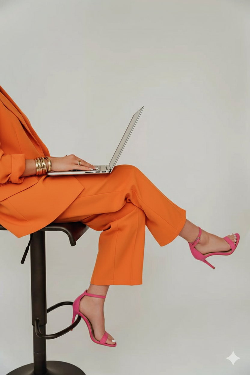 Larissa Witzl bei der Arbeit
