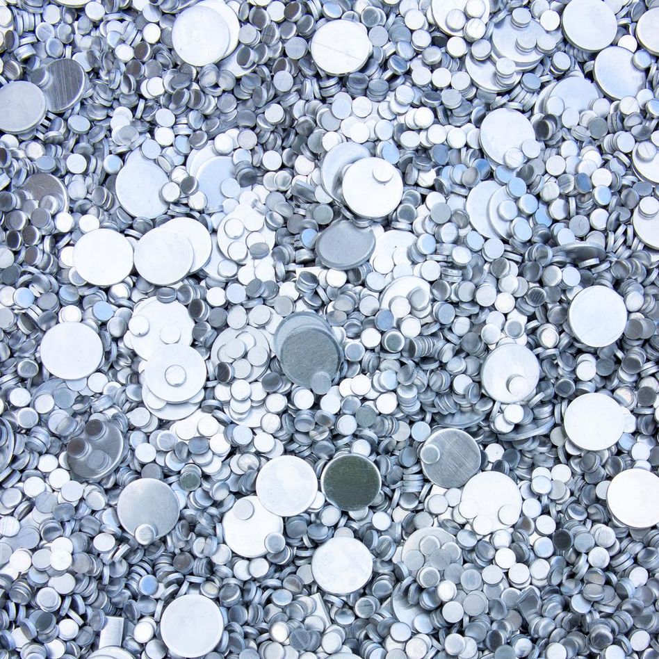 Aluminium-Butzen (runde Zuschnitte)