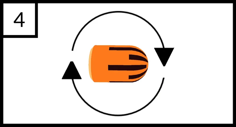 Cap being removed and reusable