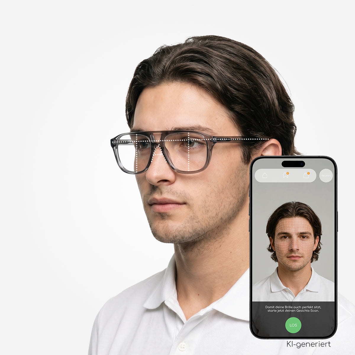 Virtuelle Passform-Vermessung über die yooy App