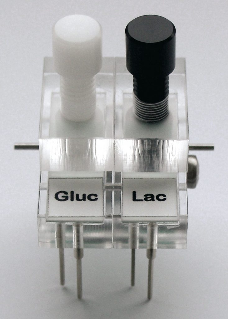 Biosensoren für Glukose- und Laktatbestimmung