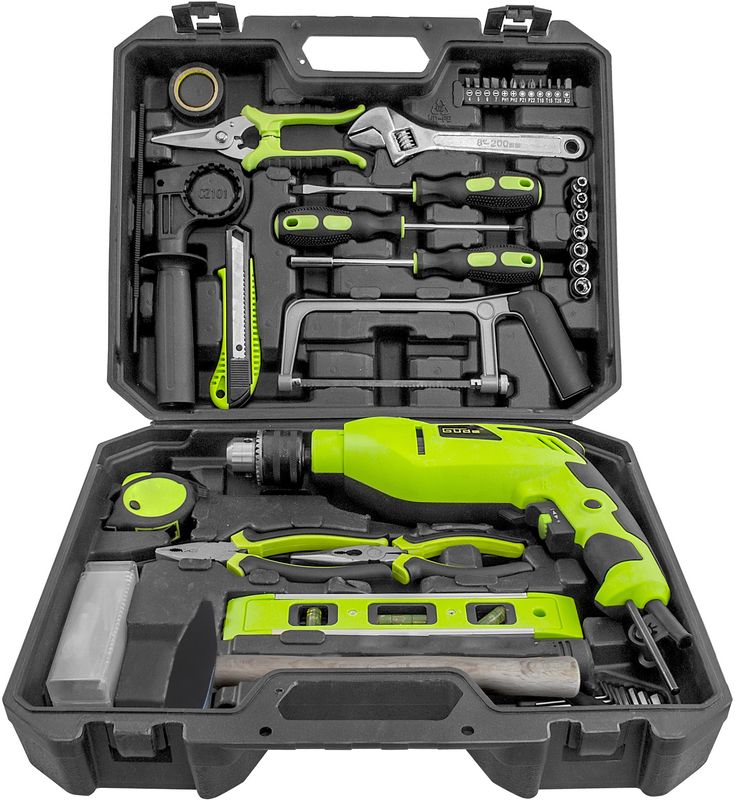 Schlagbohrmaschine-Set (72-teilig)