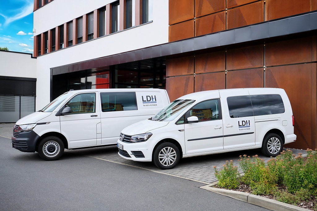 Abhol- und Anlieferservice mit eigenem Fuhrpark