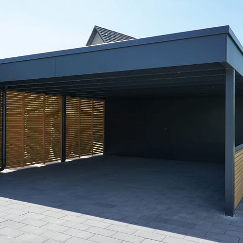 Carport mit Abstellraum