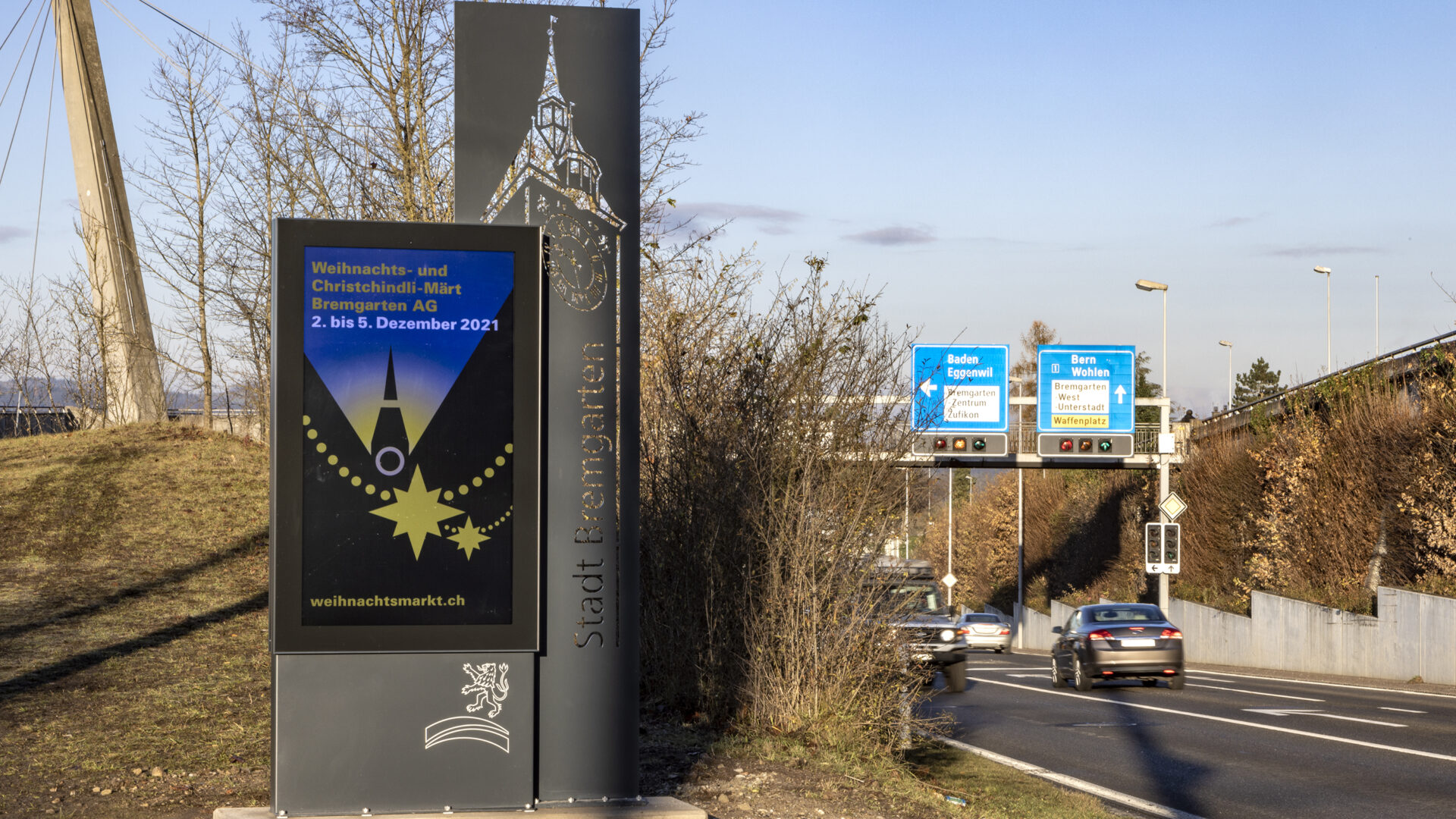 Ortseingangsstelen Bremgarten