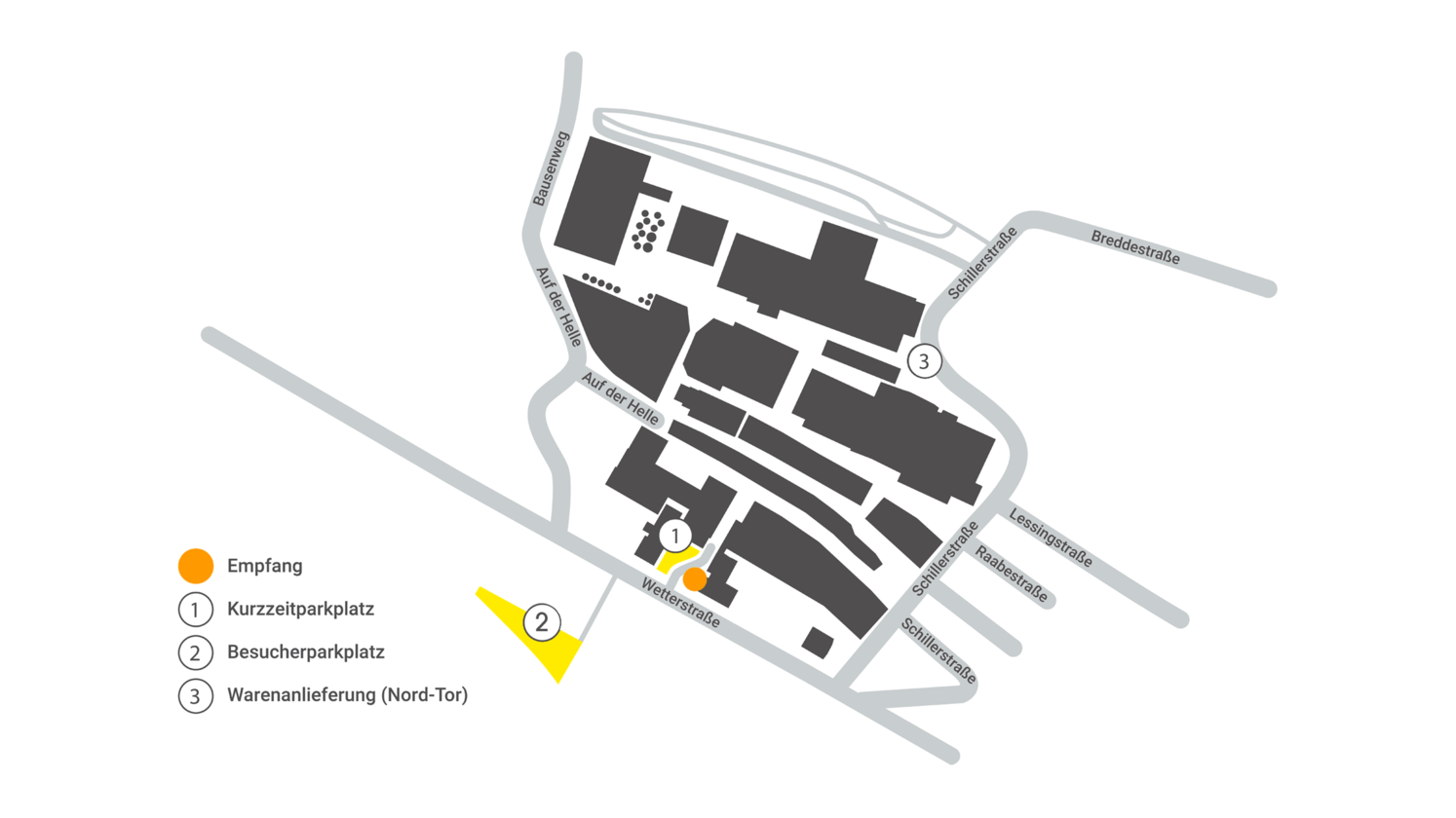 Lageplan Firmengelände Herdecke