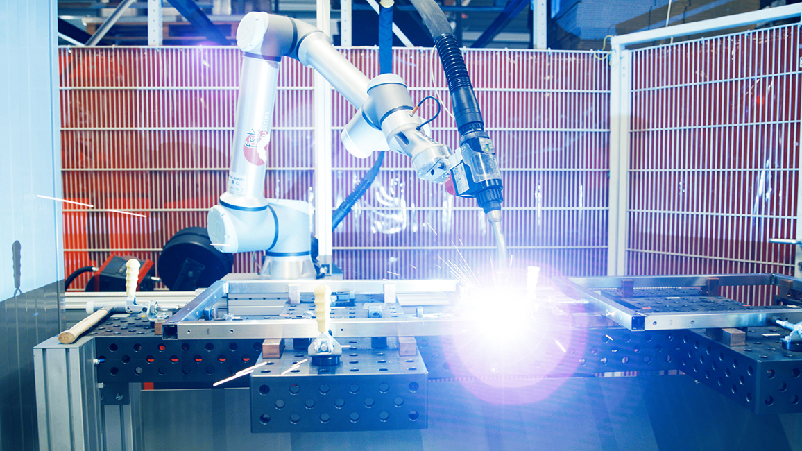 Cobot-Welding-Applikation