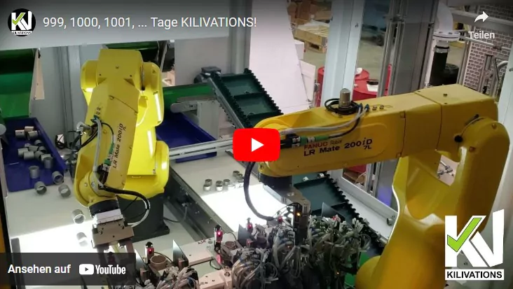 Meilensteine 999, 1000 und 1001 Tage KILIVATIONS