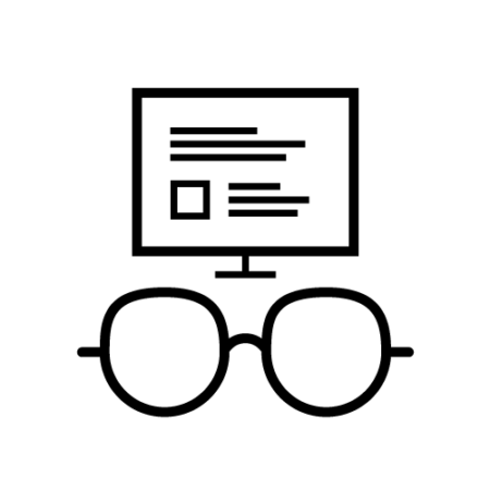 Bildschirmbrille