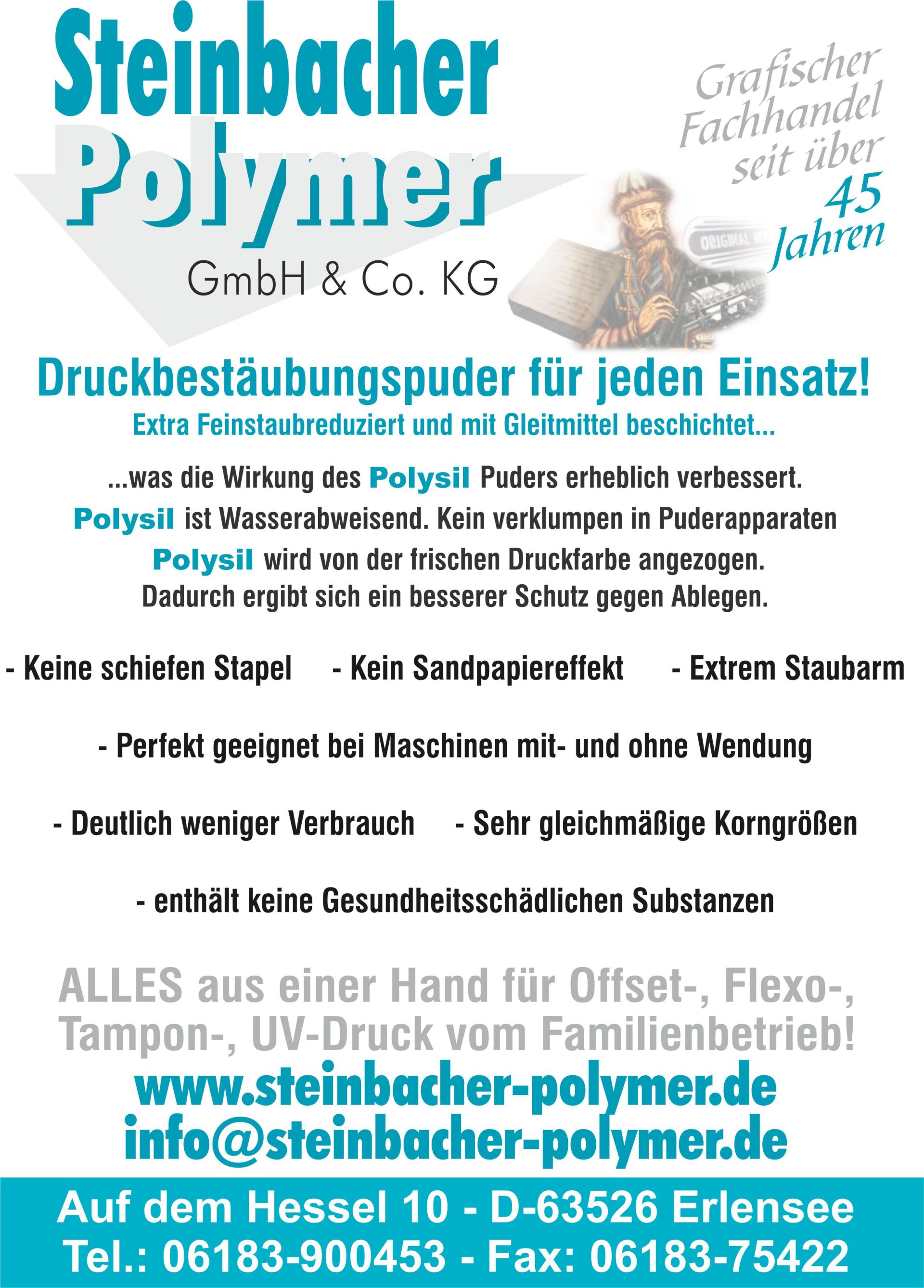 Polysil Druckchemikalie