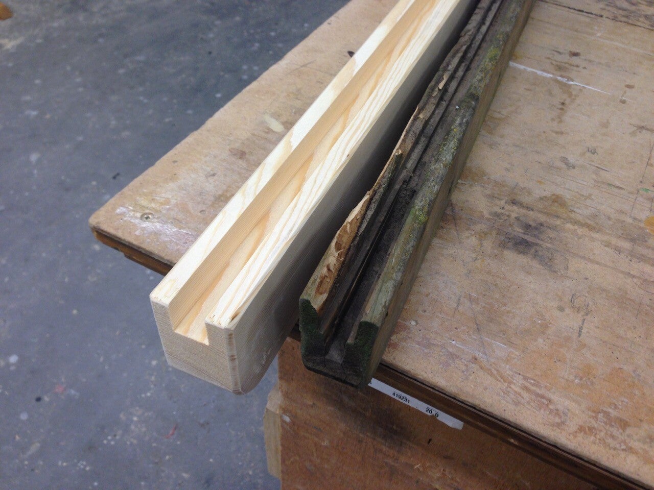 Sonderanfertigung Holzprofile