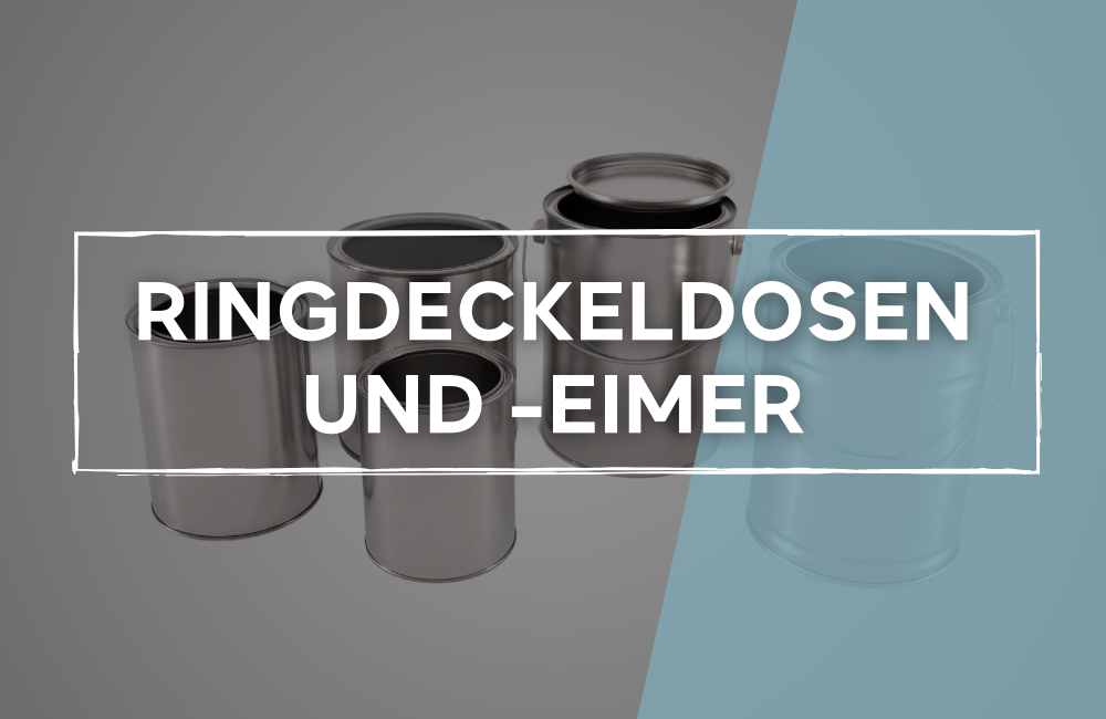 Ringdeckeldosen und -eimer