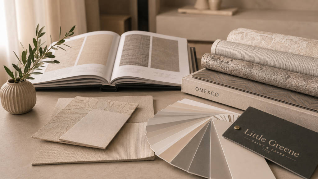 Persönliche Material- und Farbberatung im Showroom