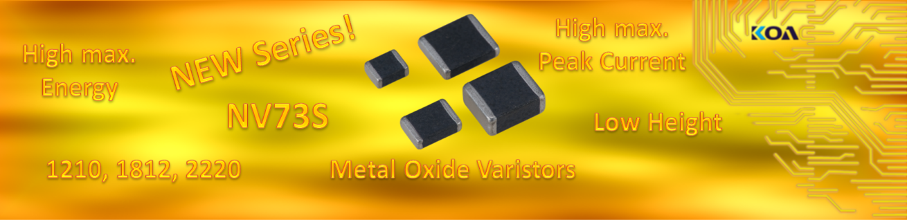 NV73S – Multilayer-Metalloxid-Varistoren