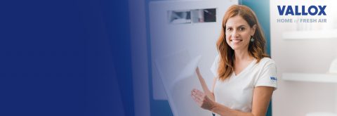 ValloPlus 370 MV – Lüftungsgerät für Einfamilienhäuser