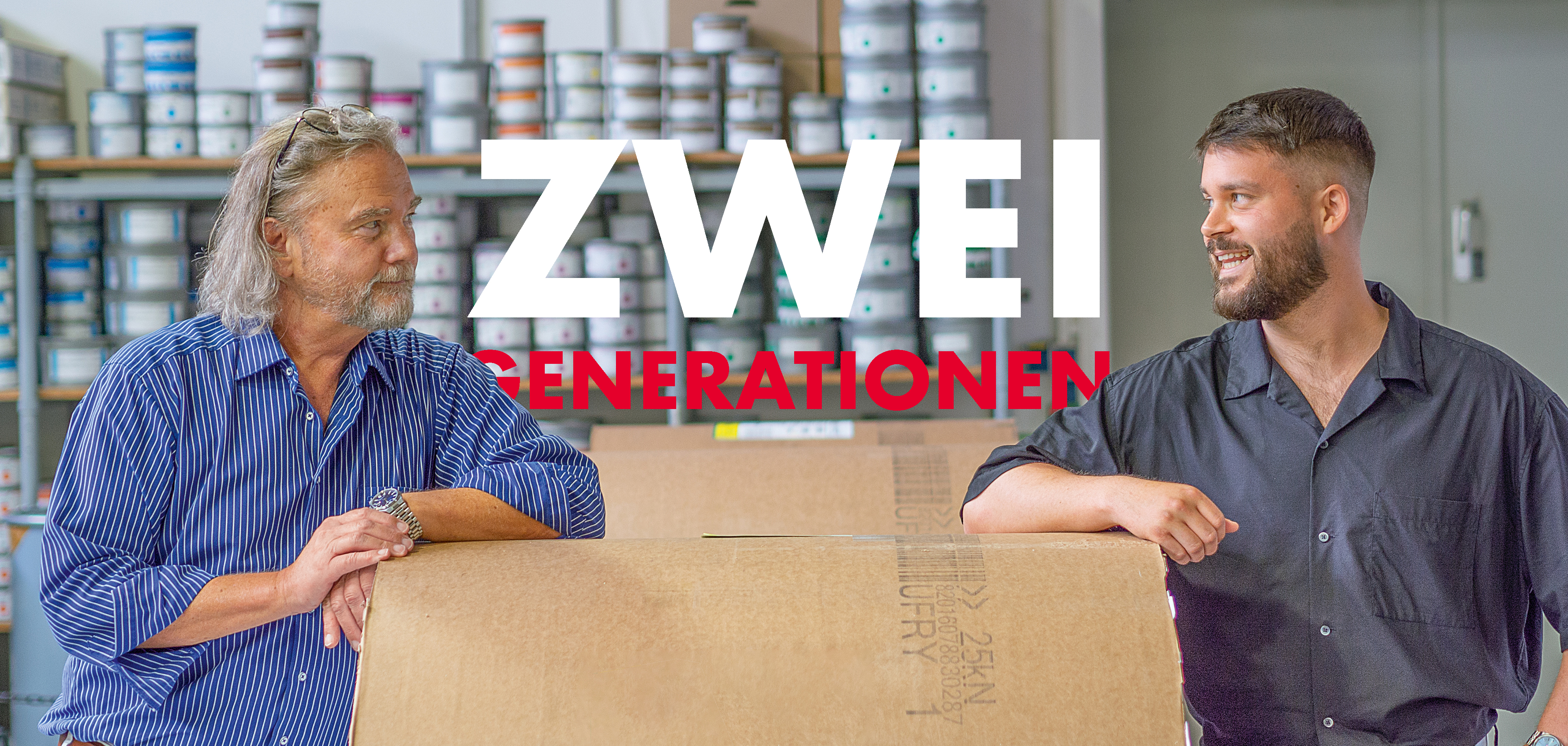 Zwei Generationen der Geschäftsleitung