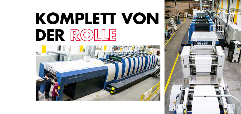 Bogenoffset-Druckprodukte