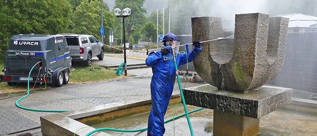 Brunnensanierung mit URACA Hochdruckwasserstrahltechnik