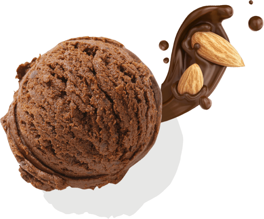 Eiskugel Choco