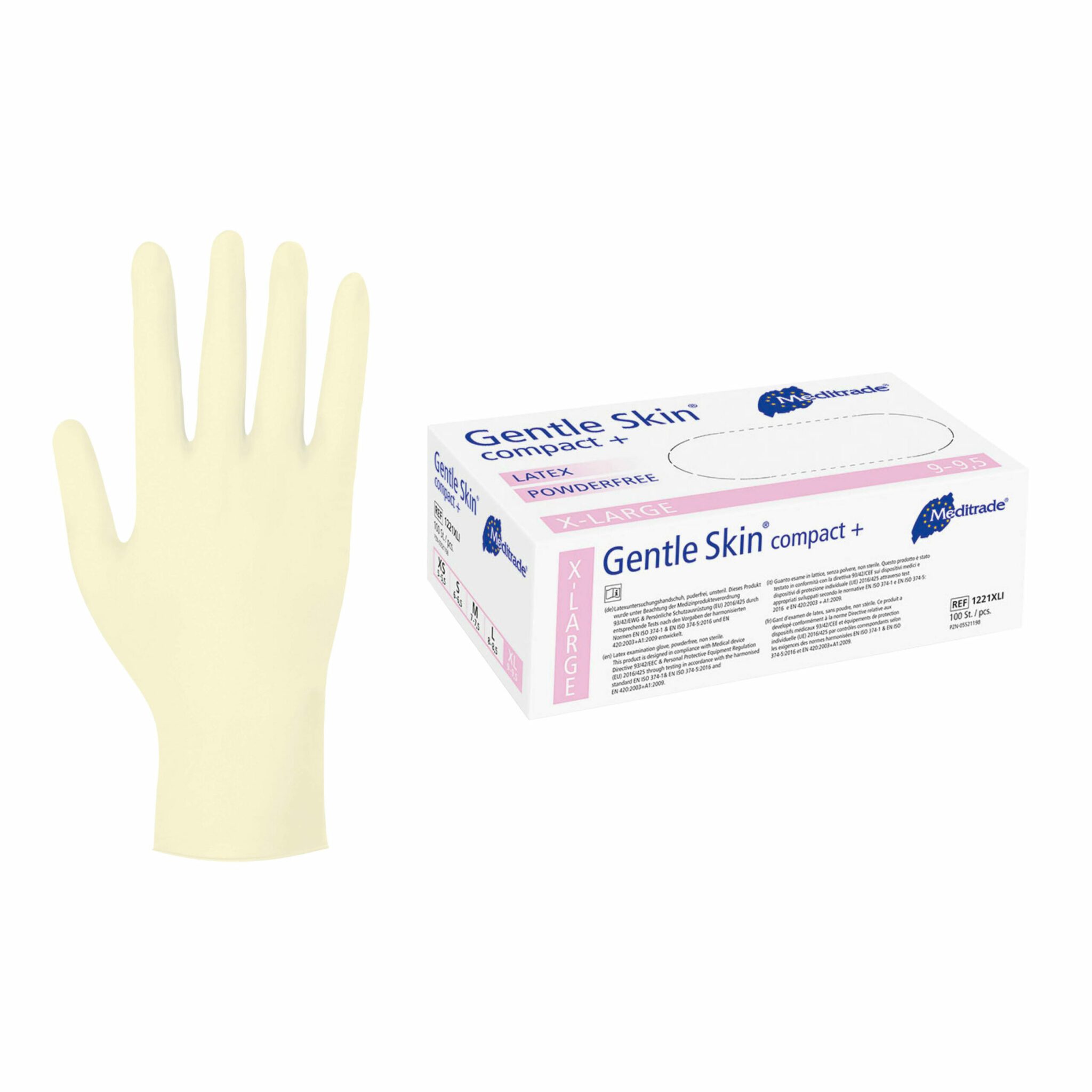 Latexhandschuh Gentle Skin compact