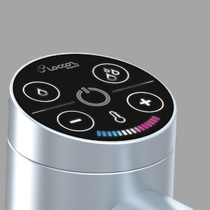 Elektronische Steuerung für Wasserhahn mit Temperaturregelung, CAP-Touch und RGB-LED