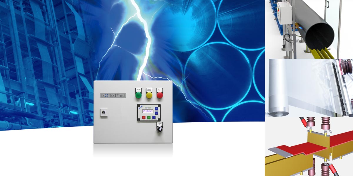 ISOTEST® act – Stationäre Porenprüfanlagen