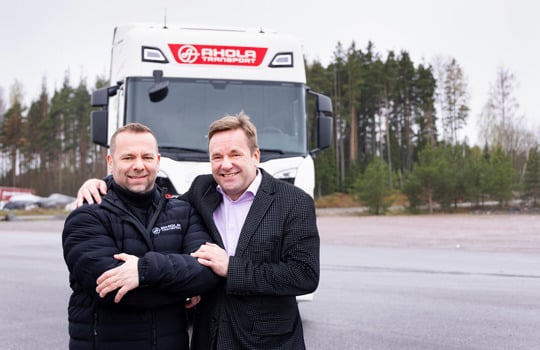 SSAB und Ahola Transport – Stahltransport mit Biogas