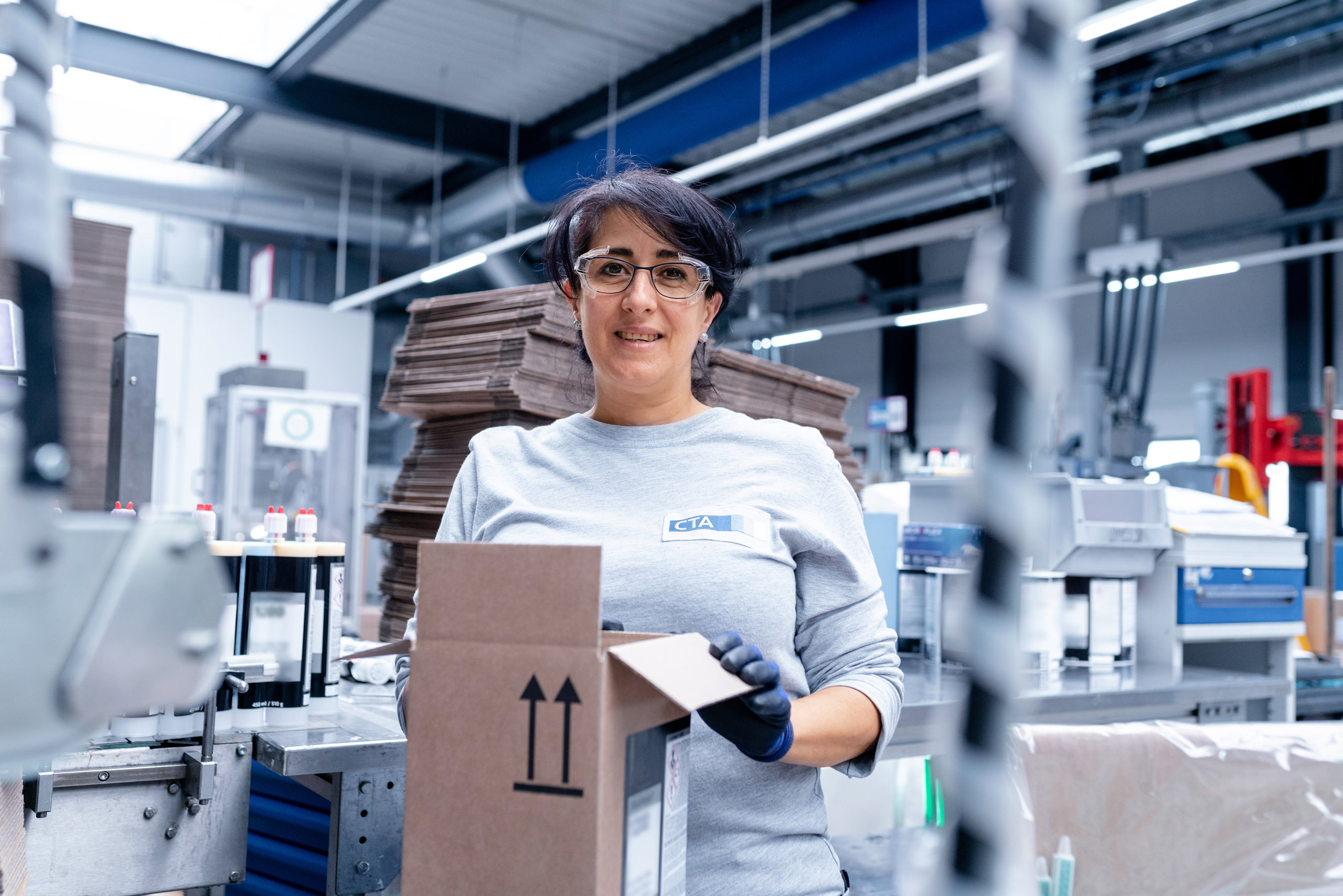 Verpackung und Konfektionierung
