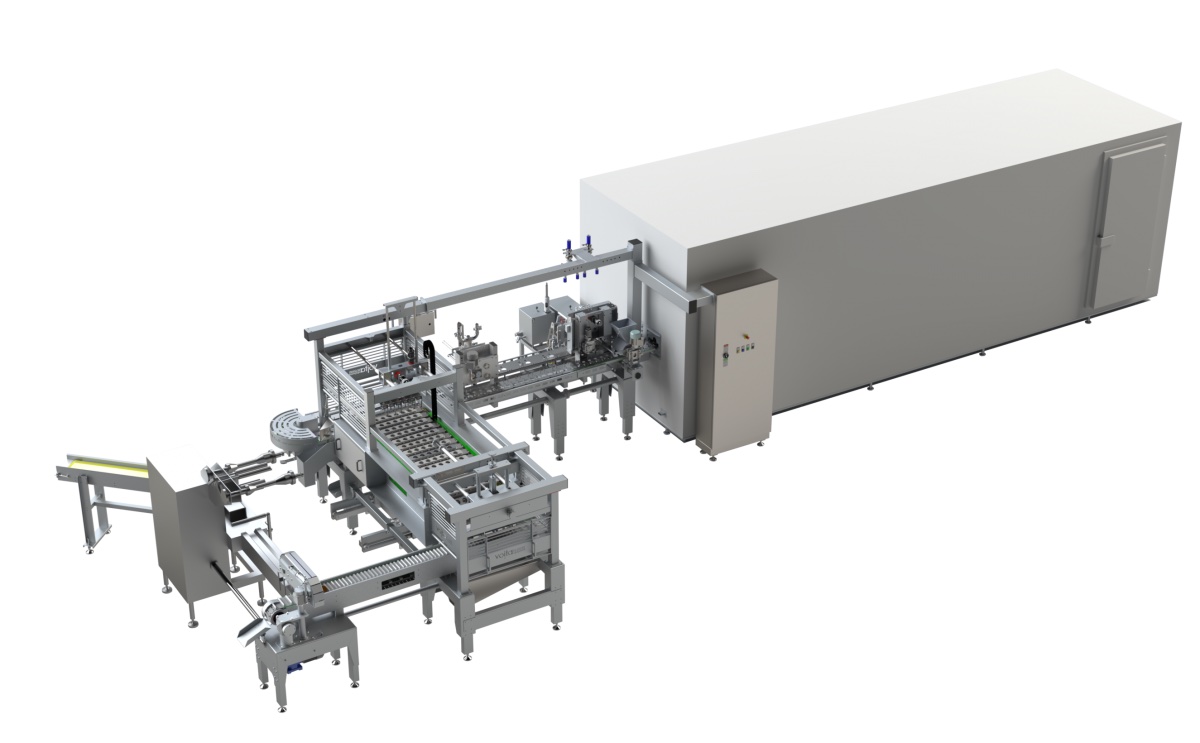 Automatische Speiseeis-Produktionslinie