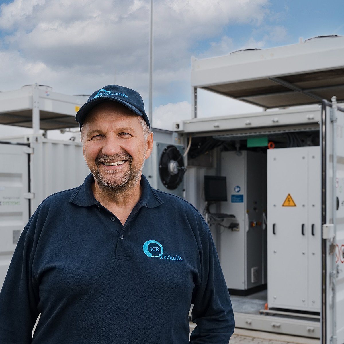 Elektrolyseure der Wasserstoffproduktion