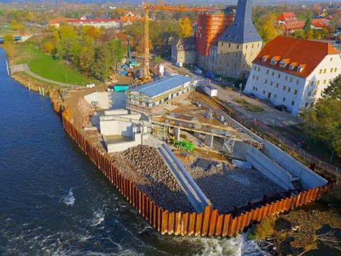 Wasserkraftwerk in Bad Dürrenberg