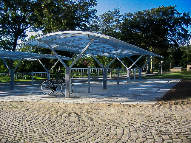 Fahrradüberdachung