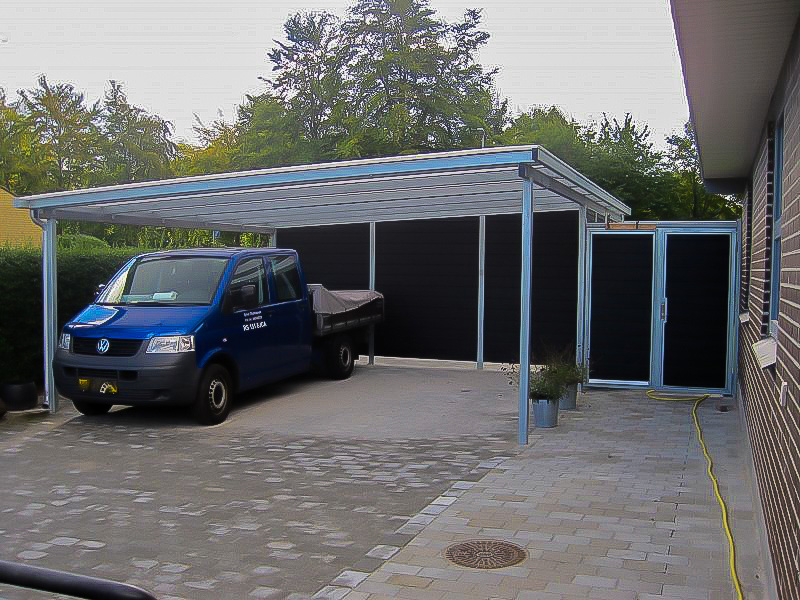 Miljöstation / Mülltonnenverkleidung