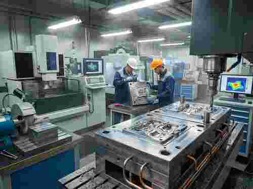 Formenbau-Werkstatt mit CNC, Drehen, Schleifen und EDM