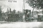 Lokomotive der Geyseritbahn, 1922