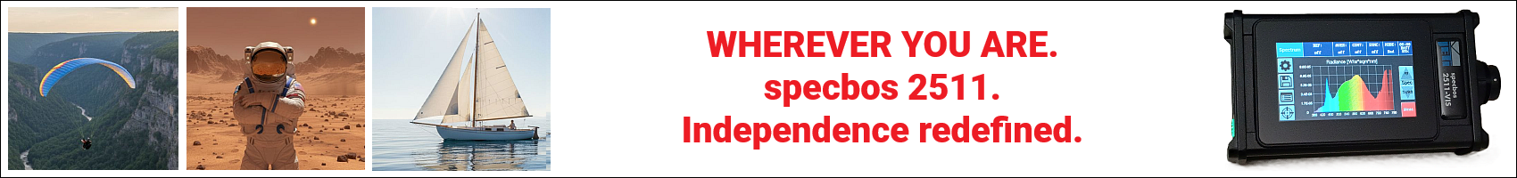 Spektroradiometer specbos 2511