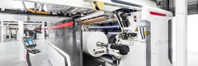 Wickeltechnik für Folienextrusion